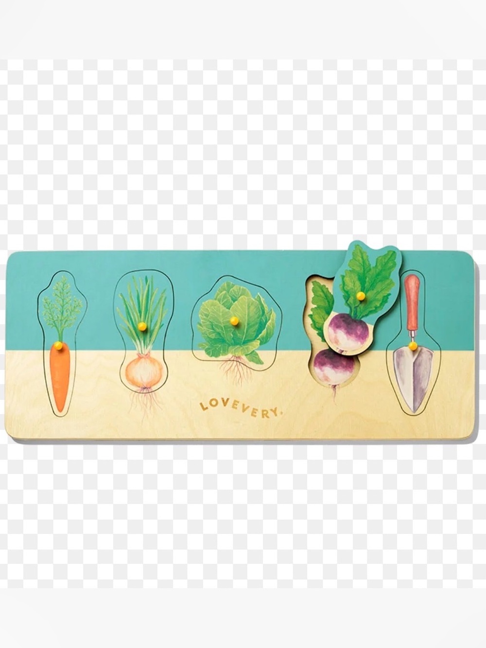 Lovevery Community Garden Peg Puzzle